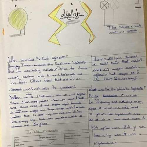 Investigating the brightness of a bulb