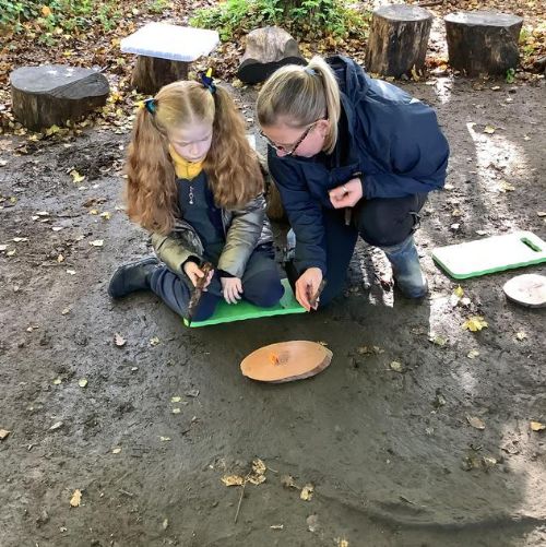 Hever Class Forest School week 2